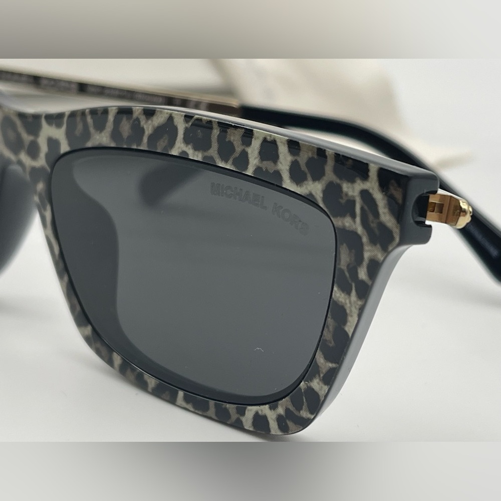 Michael Kors Leopard Print Sunglasses - Picture 4 of 16